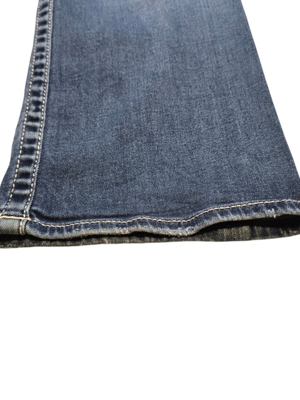 Vigoss Women’s Y2K Low Rise Heritage Fit Slim Boot Cut Mid Wash Jeans 8 - Picture 14 of 16